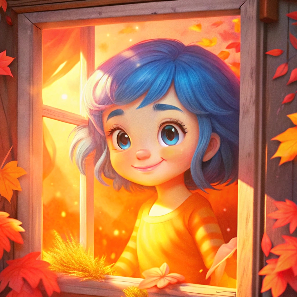 Sinevolosaya_devochka_viglyadivaet_iz_okna_256033